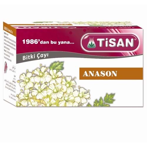 Tisan Anason Çayı 20 Süzen Poşet