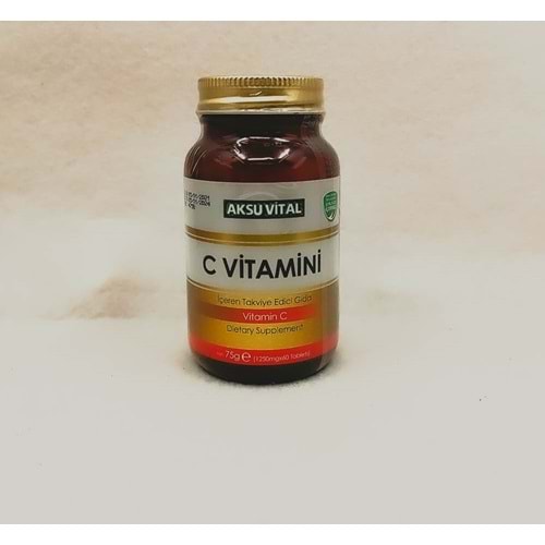 Aksu Vital C Vitamin (1250*60 Tablets)
